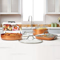 Copper Chef Pro 8-Piece Heavy-Duty Pan Set