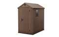 Darwin Shed 6x4ft - Brown